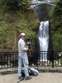 First of a long series of waterfalls. This was Multnomah Falls