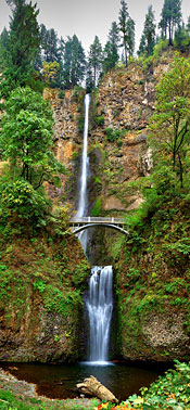Multnomah Falls | Multnoma Falls | Columbia River Gorge Portland Oregon