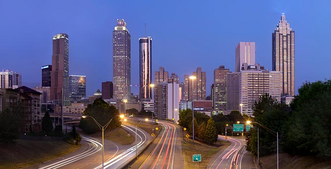 City of the Dead | Atlanta Skyline |  Atlanta Georgia