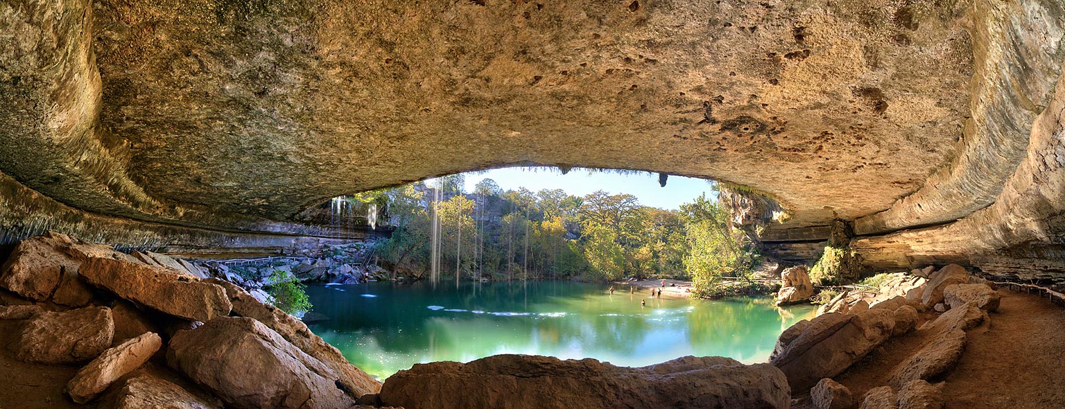 Hamilton Pool in Austin TX | Large Format Fine Art Photography