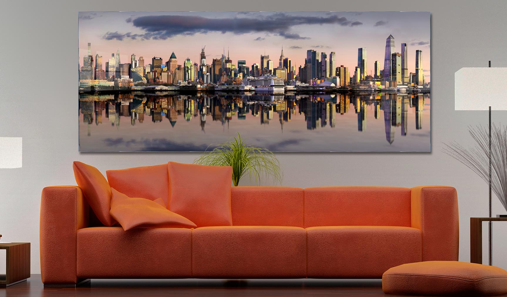 Large format fine art photograph of New York Skyline Photograph