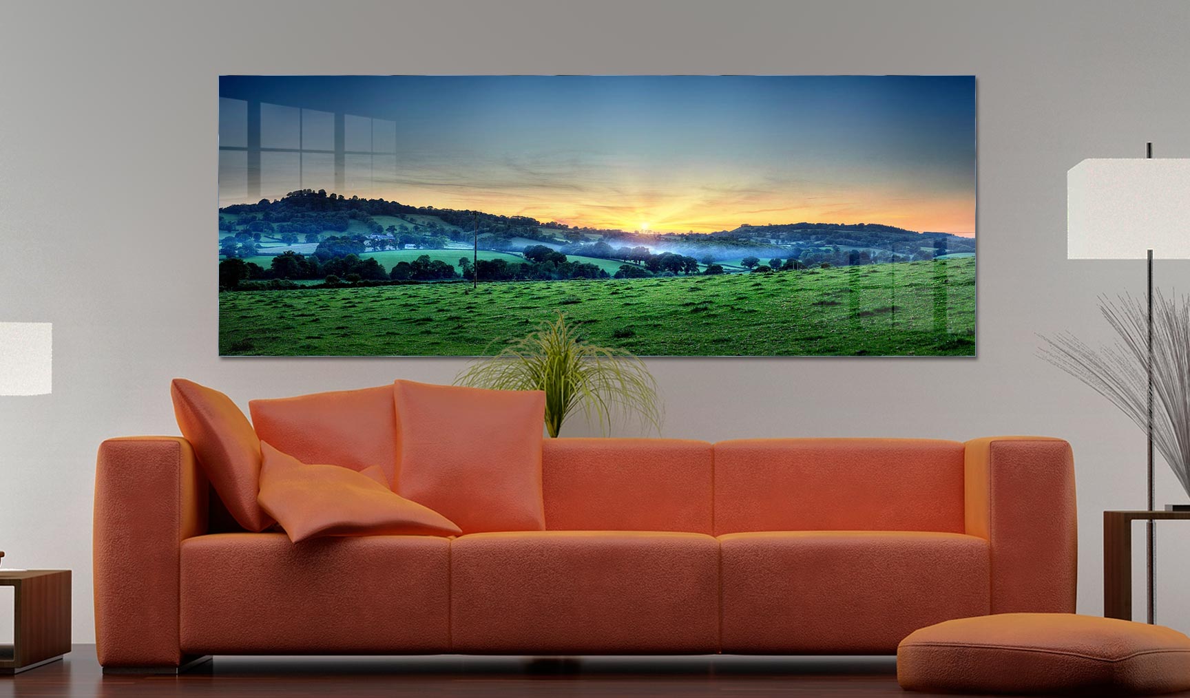 Large format fine art photograph of The Devon Countryside England