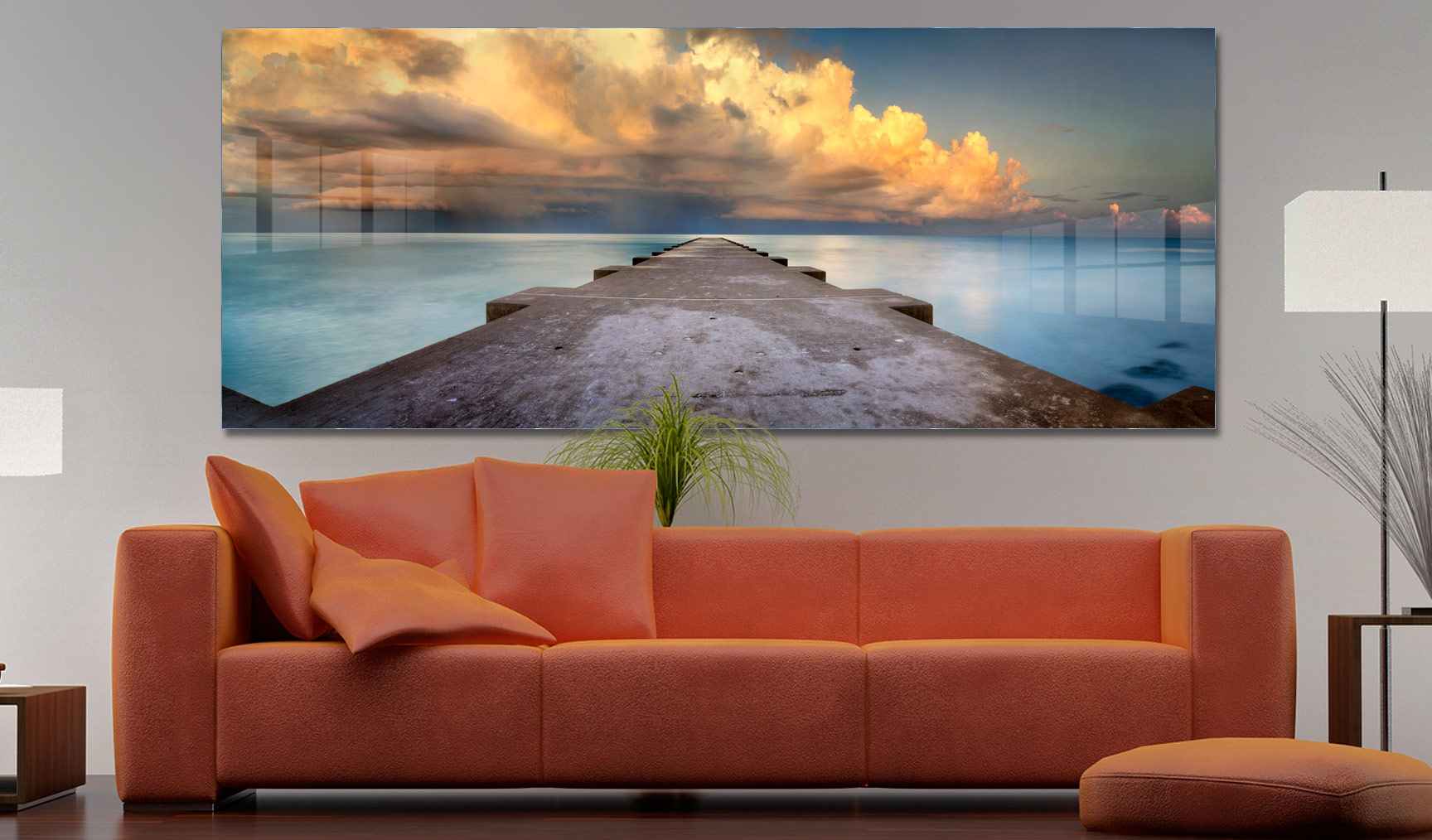 Large format fine art photograph of Bradenton Beach Sunrise Photograph