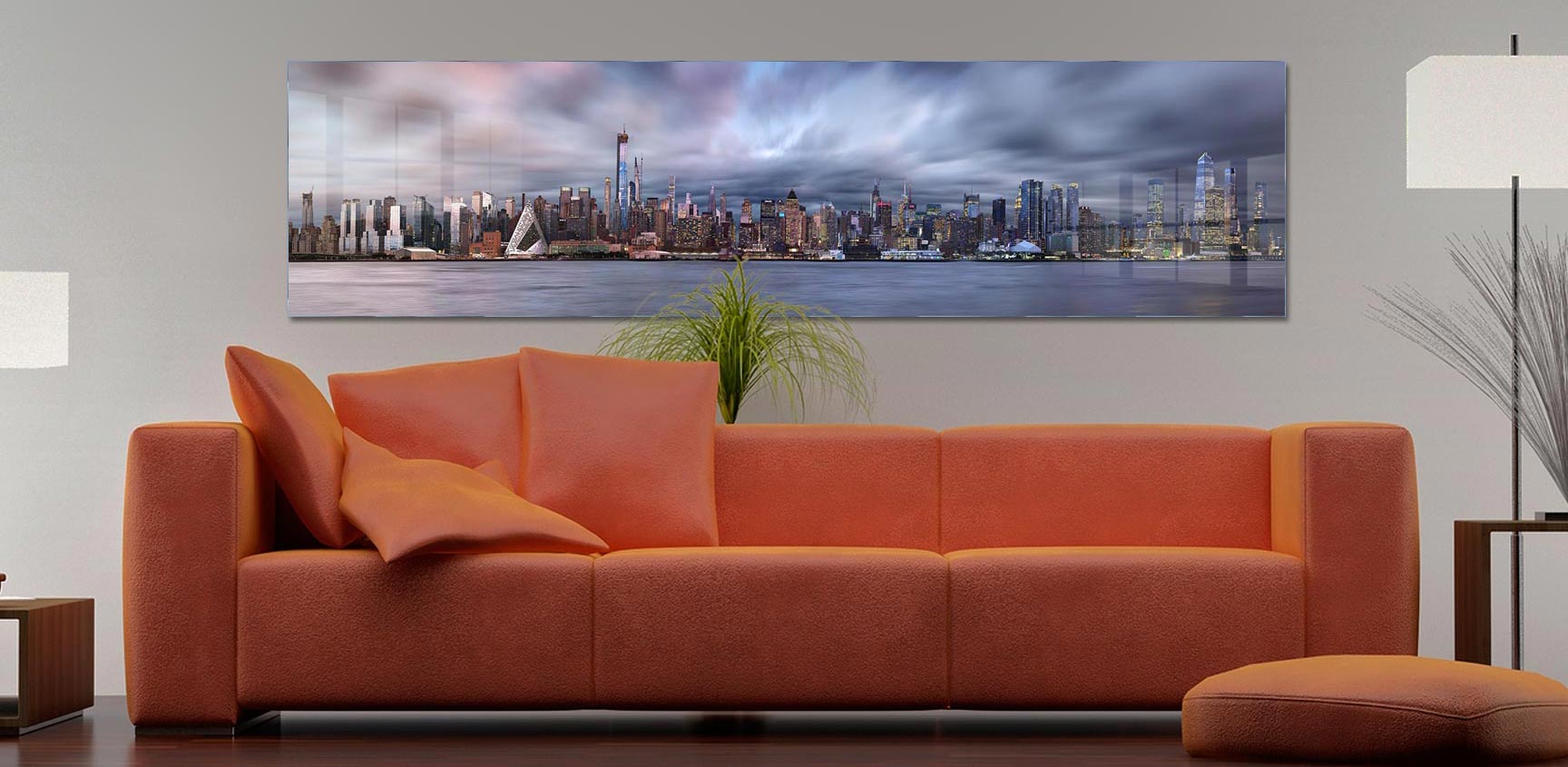 Large format fine art photograph of New York City Skyline Panorama
