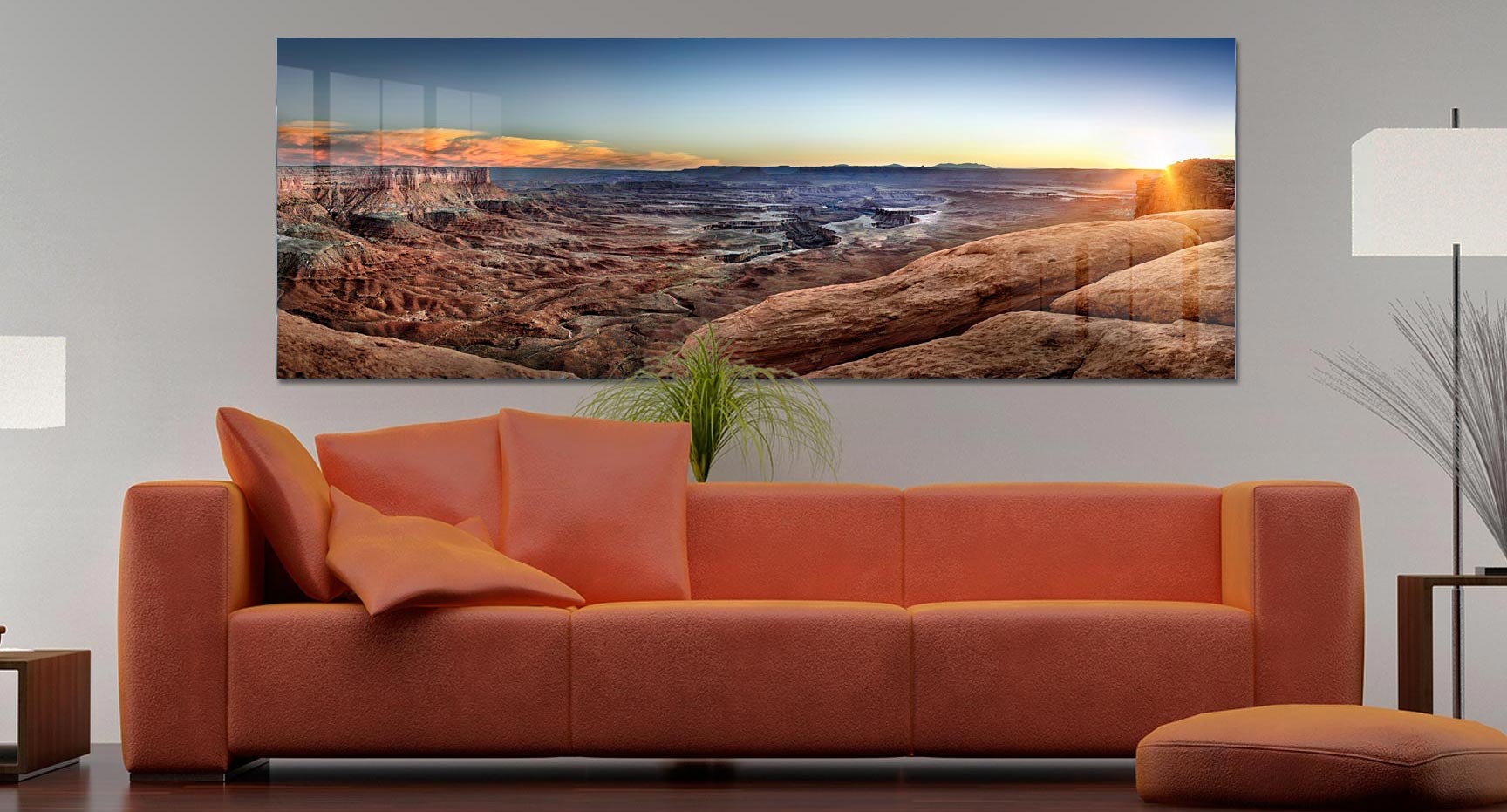 Large format fine art photograph of Canyonlands Sunset