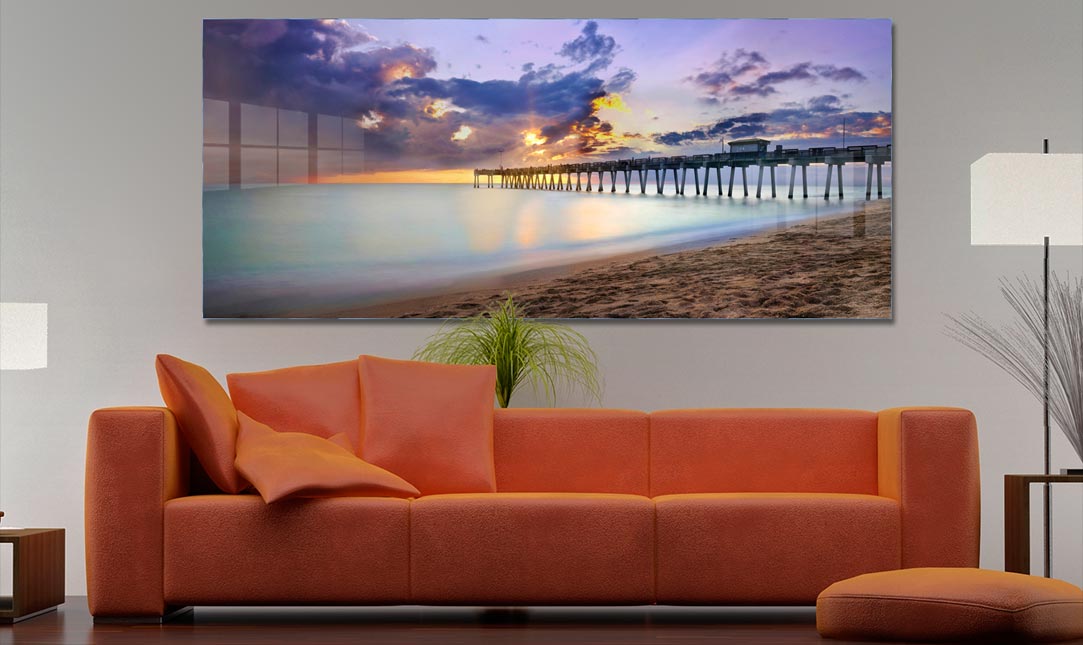 Large format fine art photograph of Venice  Beach Pier Photograph