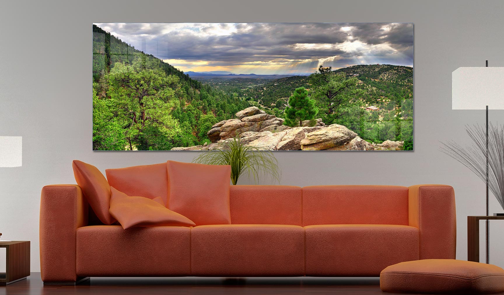 Large format fine art photograph of Santa Fe Landscape