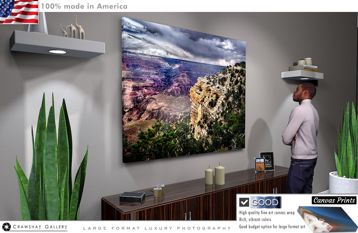 Canvas Print of The Grand Canyon 1B
