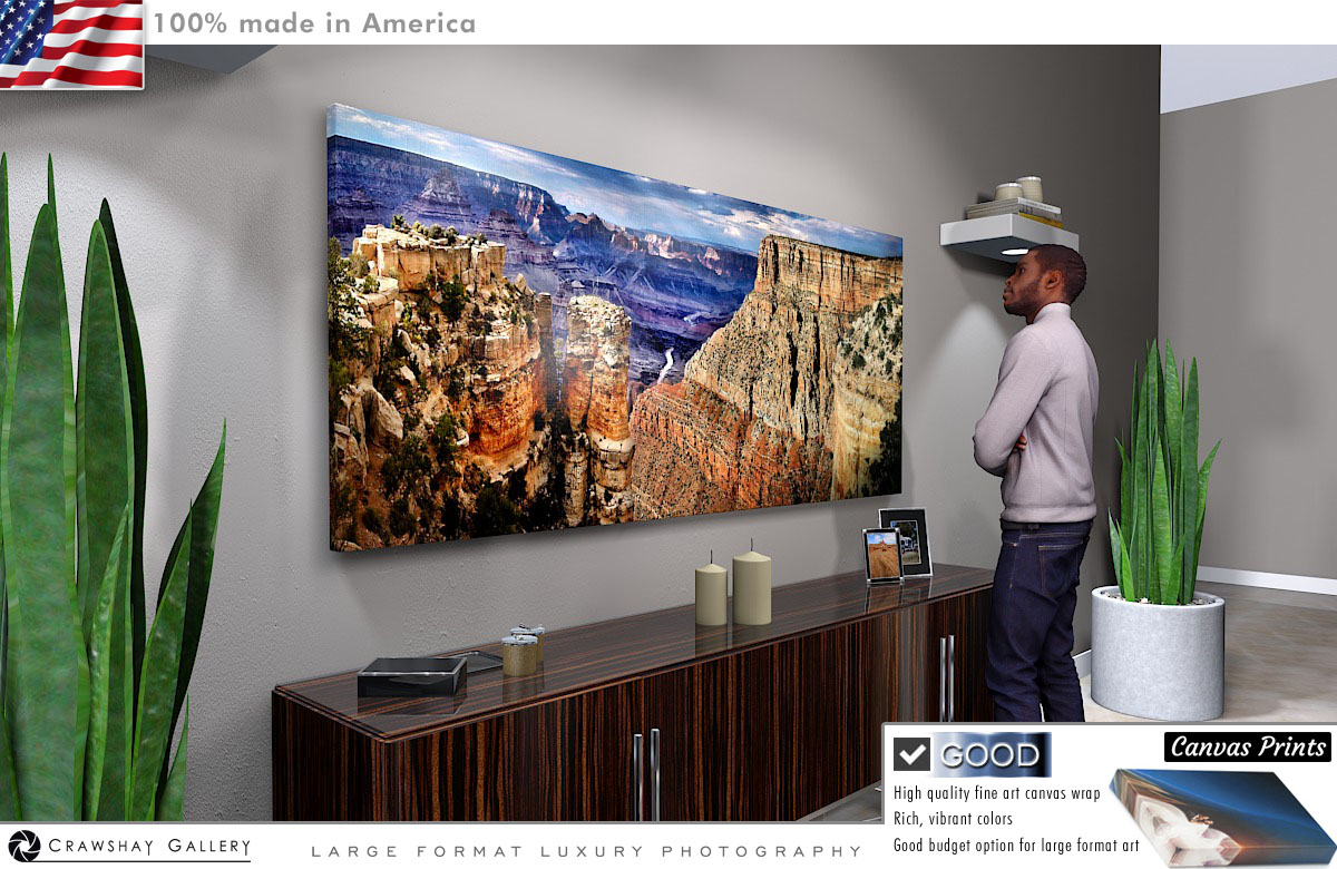 Canvas Print of The Grand Canyon 5