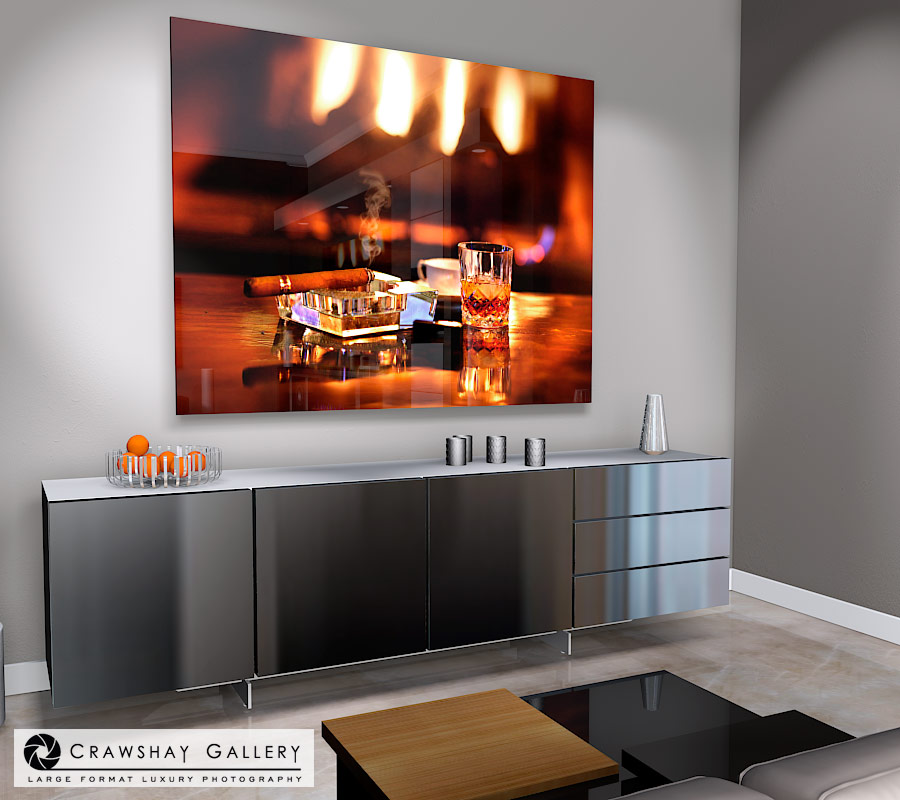large format photograph of Awesome for the Man Cave depicted in room