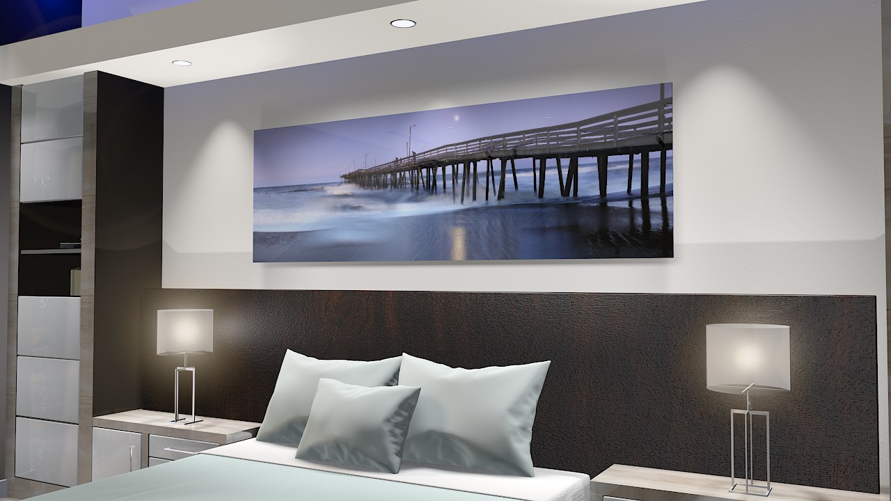 Large format fine art photograph of Virginia Beach Pier