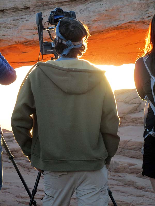Large format fine art photograph of Mesa Arch Sunrise