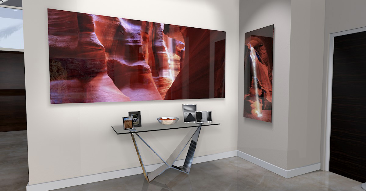 Large format fine art photograph of Antelope Canyon