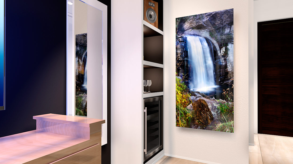 Large format fine art photograph of Looking Glass Falls Photography