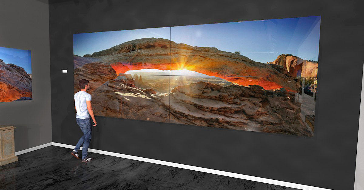 Large format fine art photograph of Mesa Arch Sunrise