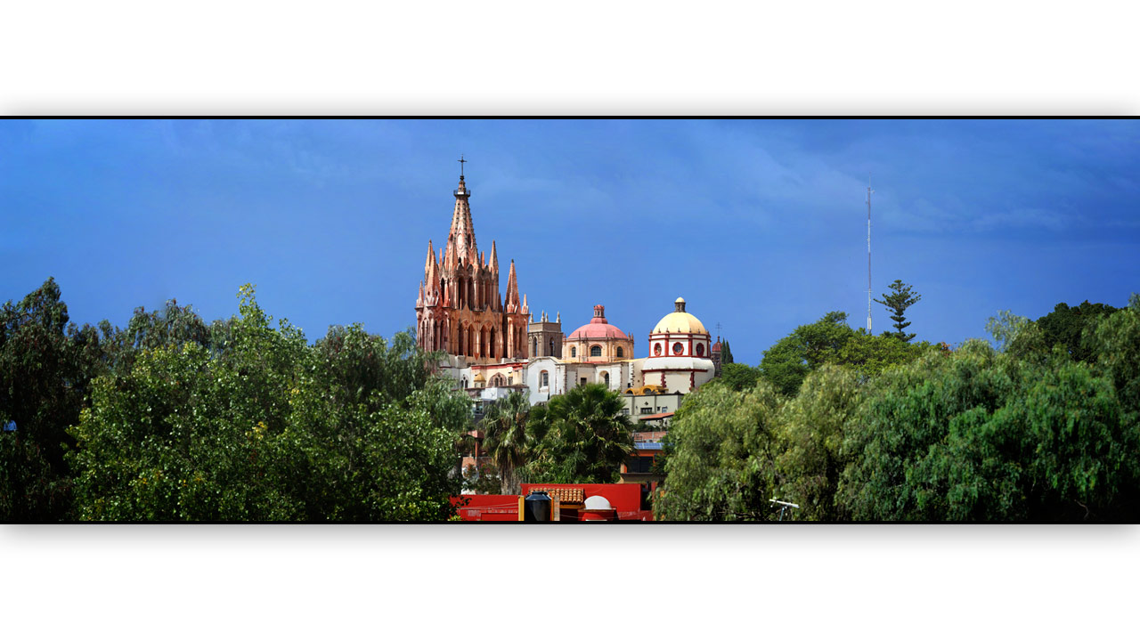 Large format fine art photograph of Mexican Cathederal Photograph