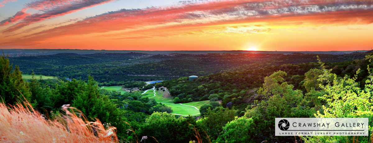 Image of Stunning Texas Hill Country Sunset