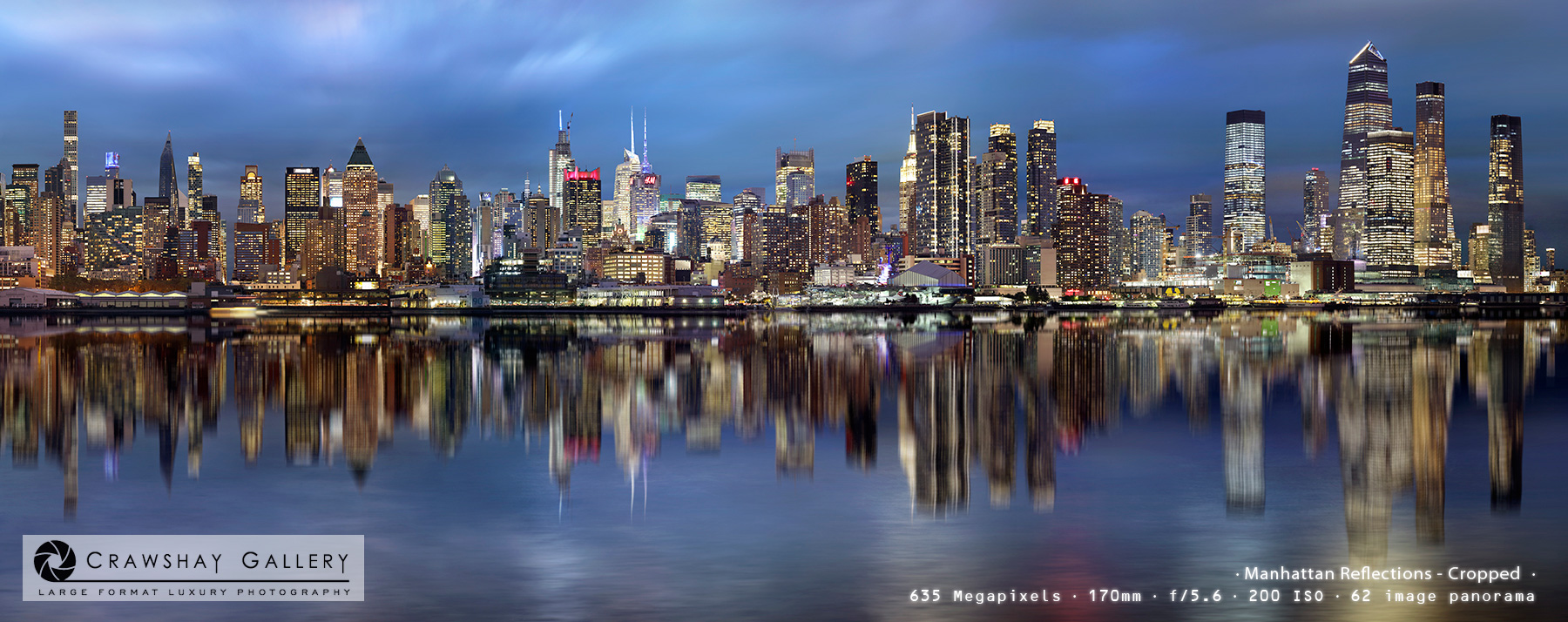 Image of Manhattan Reflection Skyline