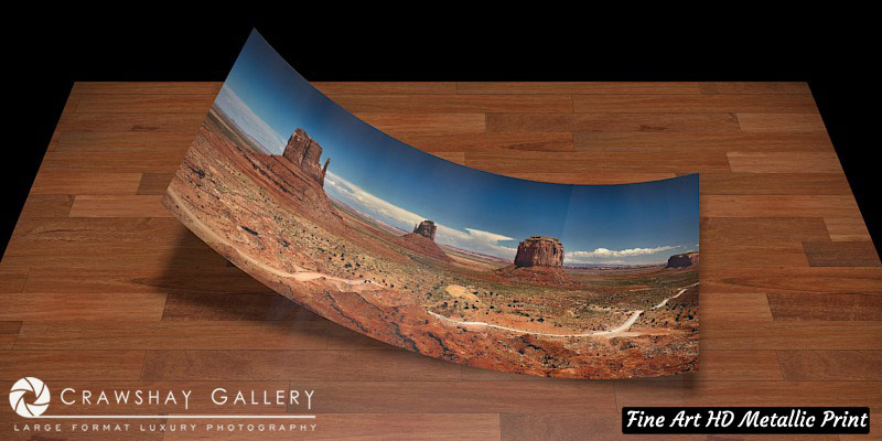 Fine Art Print of The Mitten Buttes in Monument Valley Utah