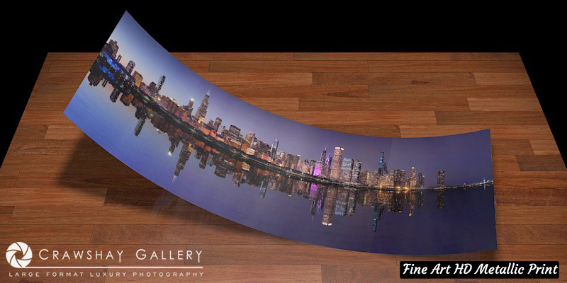 Fine Art Print of Chicago Skyline Panorama Gigapixel