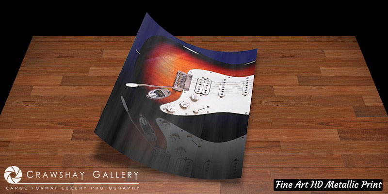 Fine Art Print of Fender Stratocaster Close Up