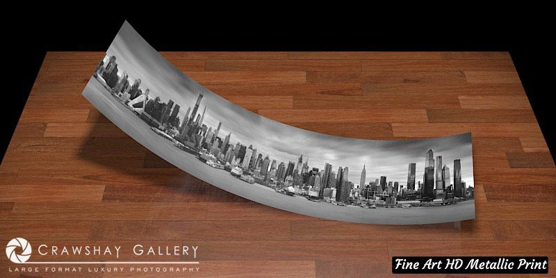 Fine Art Print of New York Skyline in Black and White