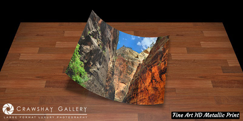 Fine Art Print of The Narrows Zion National Park