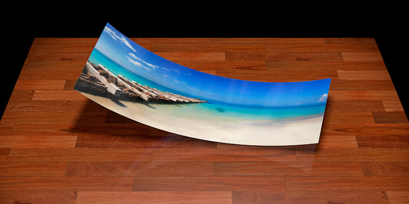 Fine Art Print of Bradenton Beach Panoramic Photograph