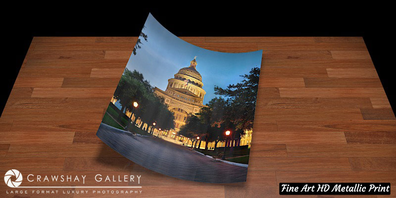 Fine Art Print of Texas State Capitol from the Front