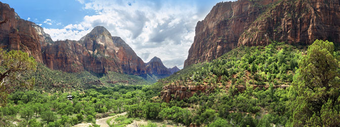 Garden of Peaks  Zion national Park  |  | Utah